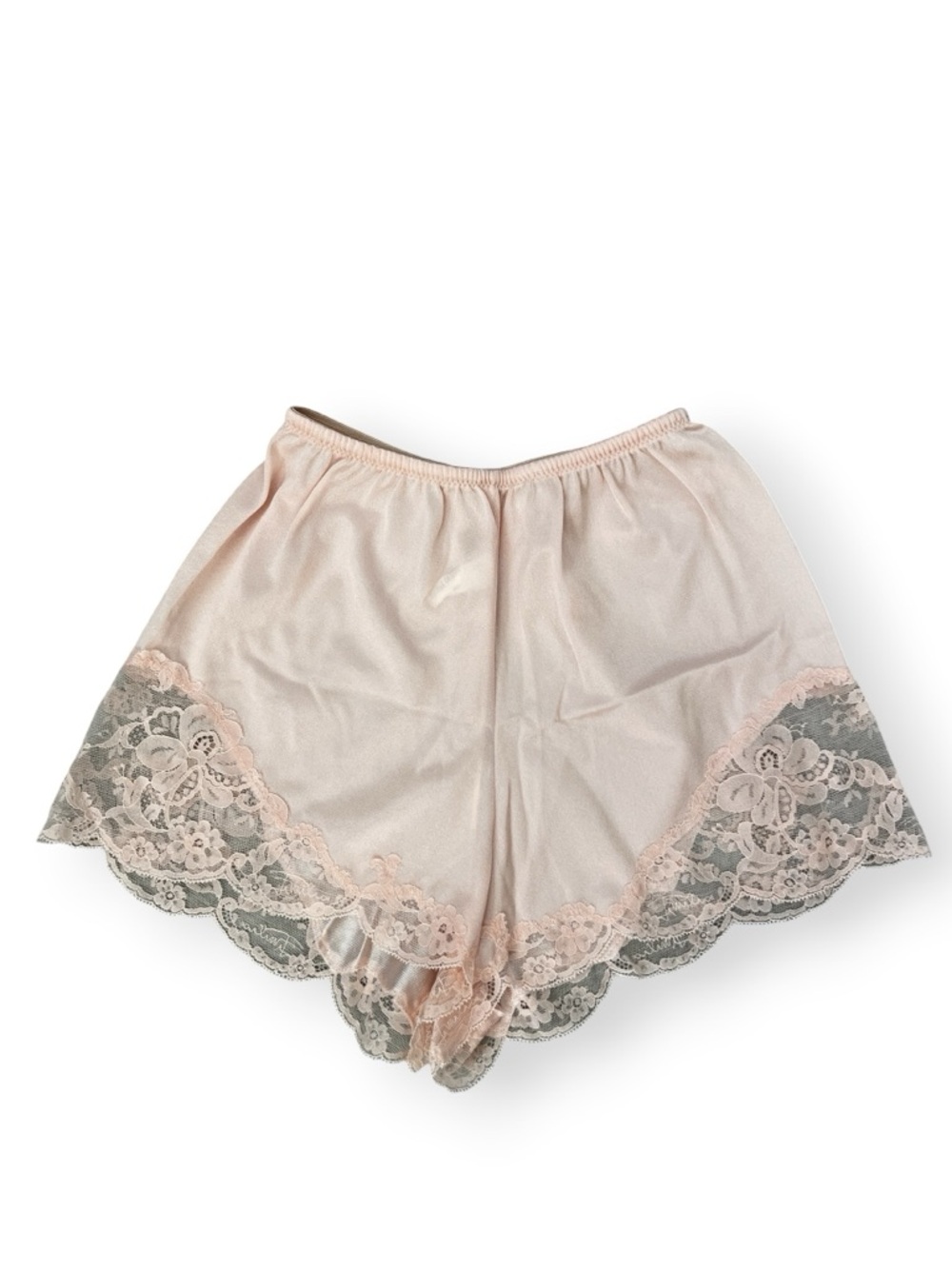 Vintage Emilio Pucci for R Blush Peach Lace Lingerie Panties